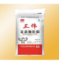 三伟牌麦芯颗粒粉25公斤装