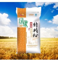 鲁北绿康牌高筋粉25公斤装