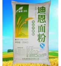 迪恩牌雪花小麦粉25公斤装